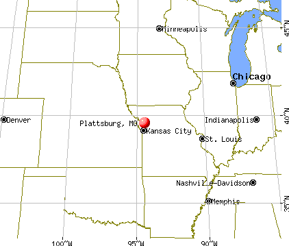 Plattsburg, Missouri map