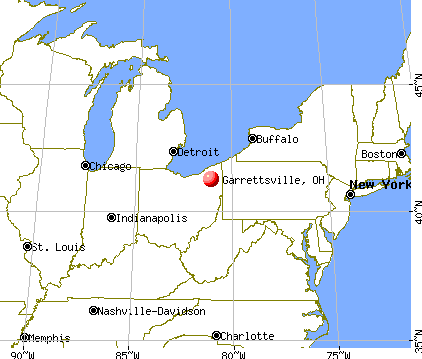 Garrettsville, Ohio map