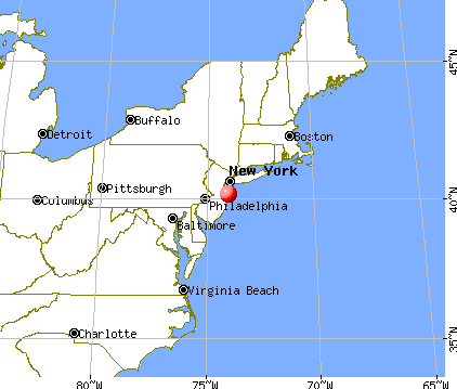 Avon-by-the-Sea, New Jersey map