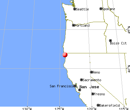 Bertsch-Oceanview, California map