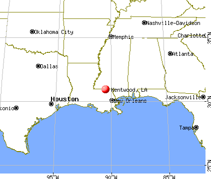 Kentwood, Louisiana map