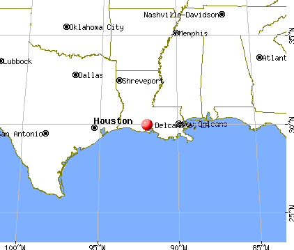 Delcambre, Louisiana map
