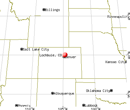Lochbuie, Colorado map