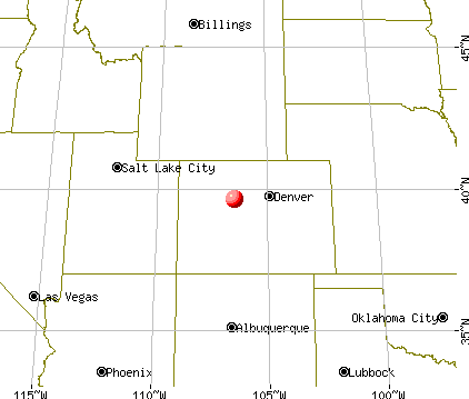 Eagle-Vail, Colorado map