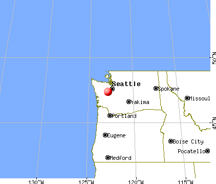 Allyn-Grapeview, Washington map