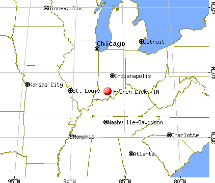 lick french indiana survey Land