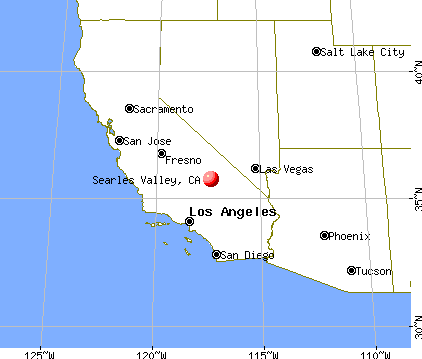 Searles Valley, California map