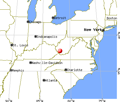 Amherstdale-Robinette, West Virginia map