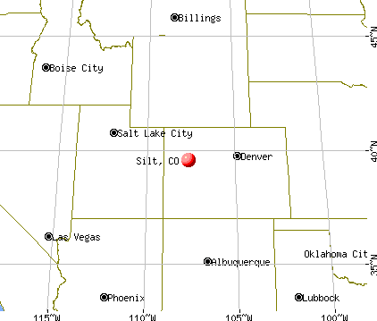 Silt, Colorado map