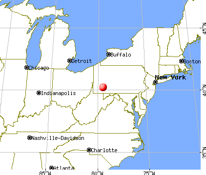 Calumet-Norvelt, Pennsylvania map