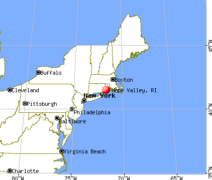 Hope Valley, Rhode Island map