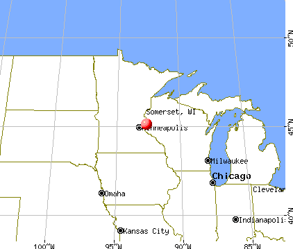 Somerset, Wisconsin map