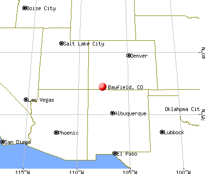 Bayfield, Colorado map