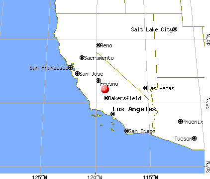 Poplar-Cotton Center, California map