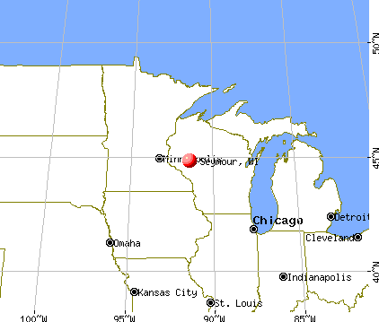 Seymour, Wisconsin map