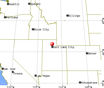 Marriott-Slaterville, Utah map