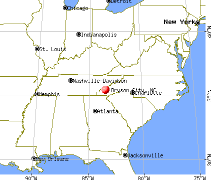 Bryson City, North Carolina map