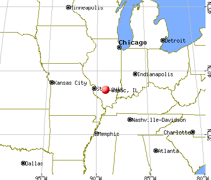 Wamac, Illinois map