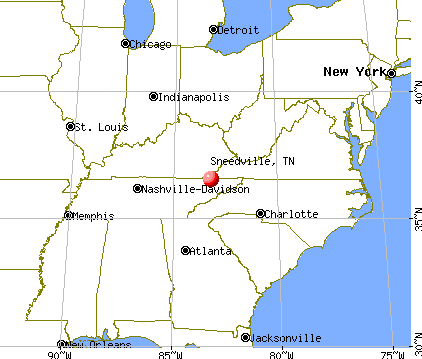 Sneedville, Tennessee map