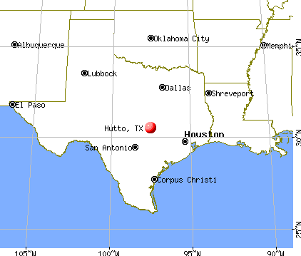 Hutto, Texas map