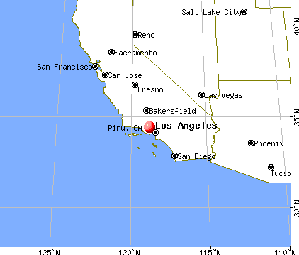 Piru, California map