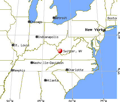 Switzer, West Virginia map