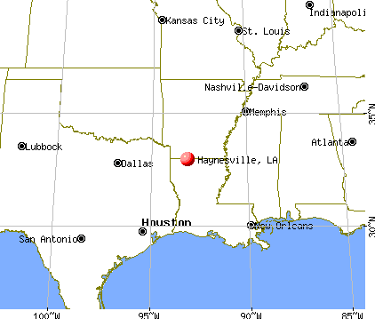 Haynesville, Louisiana map