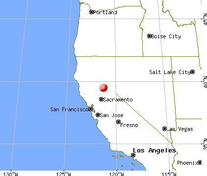 Challenge-Brownsville, California map