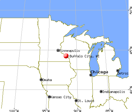 Buffalo City, Wisconsin map