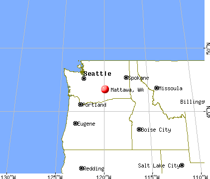 Mattawa, Washington map