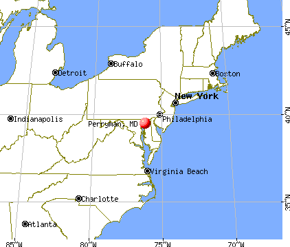 Perryman, Maryland map