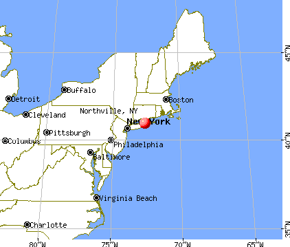 Northville, New York map