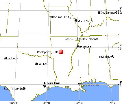 Rockport, Arkansas map