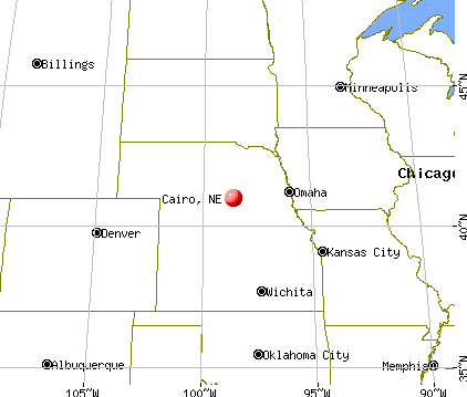 Cairo, Nebraska map