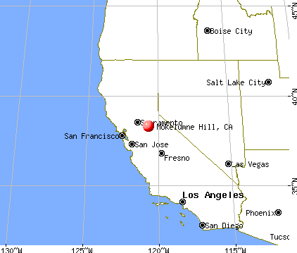 Mokelumne Hill, California map