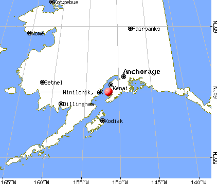 Ninilchik, Alaska map