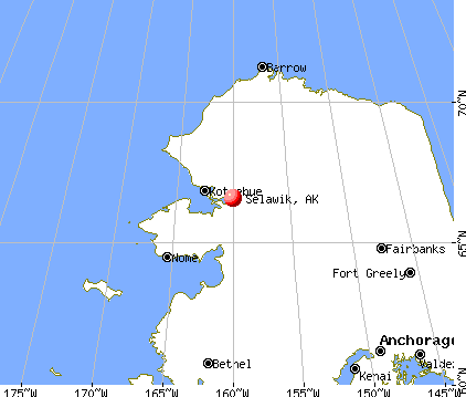 Selawik, Alaska map