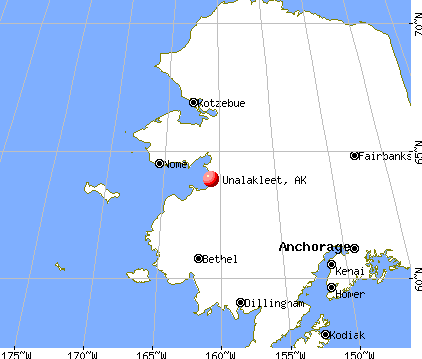 Unalakleet, Alaska map