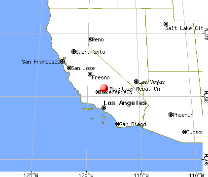 Mountain Mesa, California map
