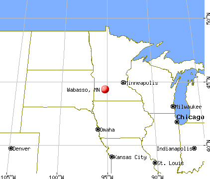 Wabasso, Minnesota map