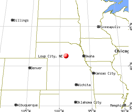 map of nebraska with cities. Loup City, Nebraska map