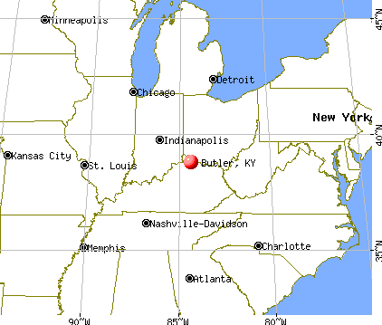 Butler, Kentucky map