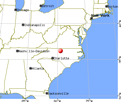 Altamahaw-Ossipee, North Carolina map