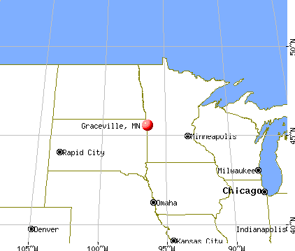 Graceville, Minnesota map