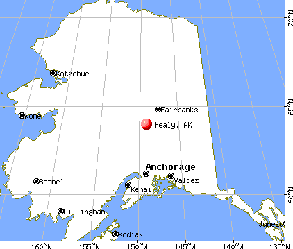 Healy, Alaska map