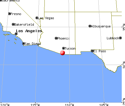 Tumacacori-Carmen, Arizona map