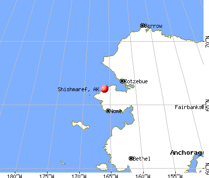 Shishmaref, Alaska map