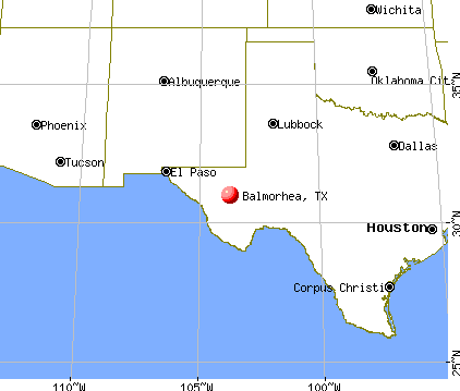 Balmorhea, Texas map