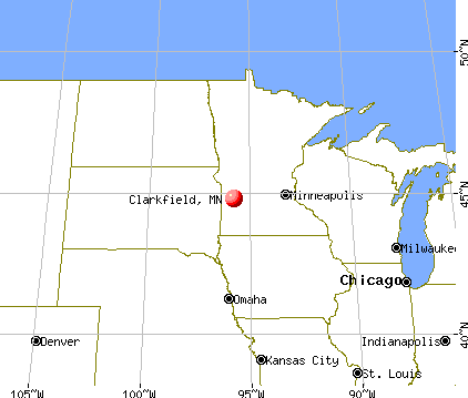 Clarkfield, Minnesota map