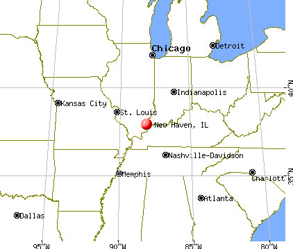 New Haven, Illinois map
